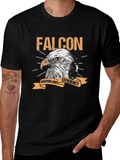 Falcon Wisdom & Efficiency Graphic Tee - Black product image 1