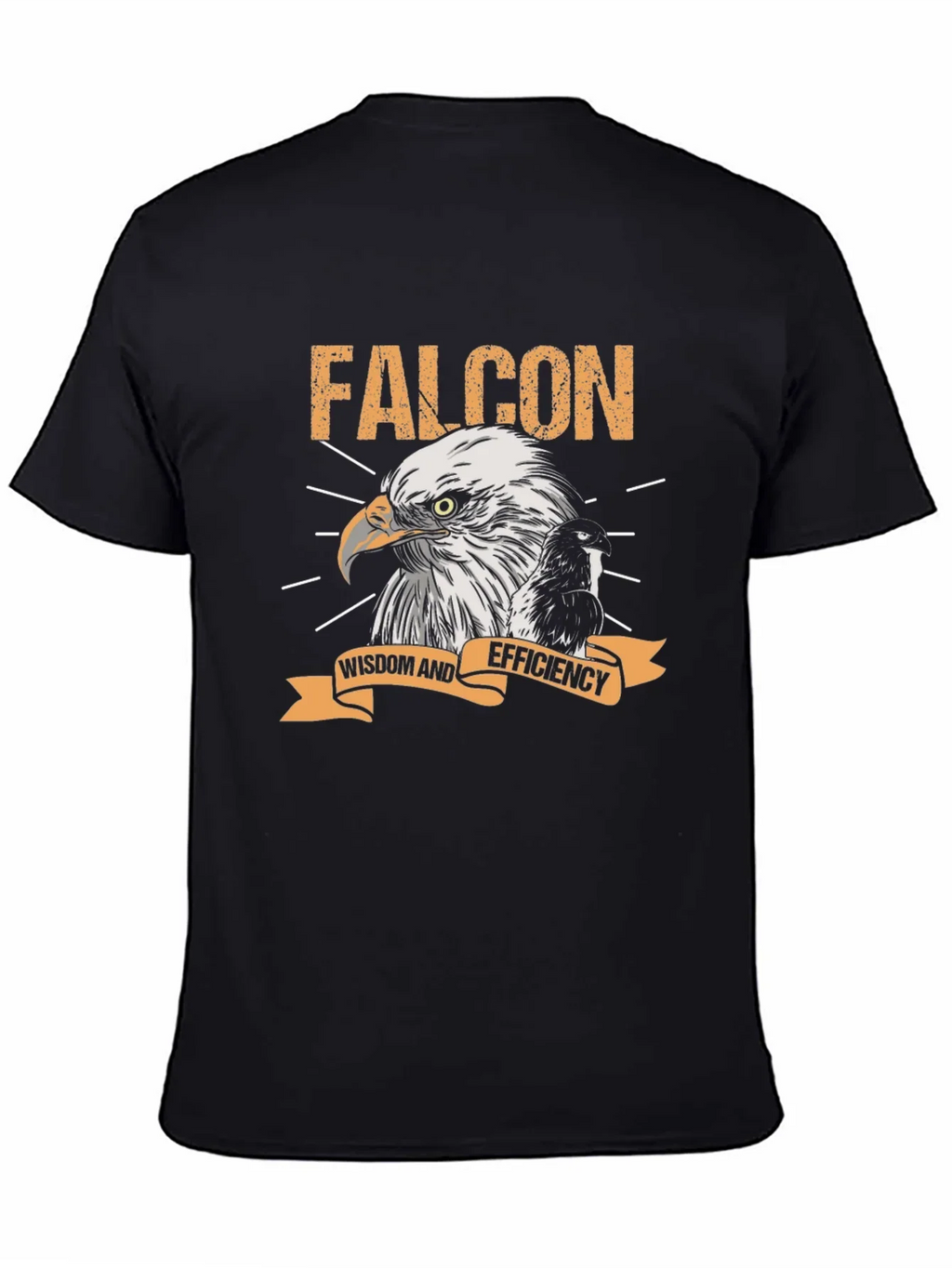 Falcon Wisdom & Efficiency Graphic Tee - Black product image 4