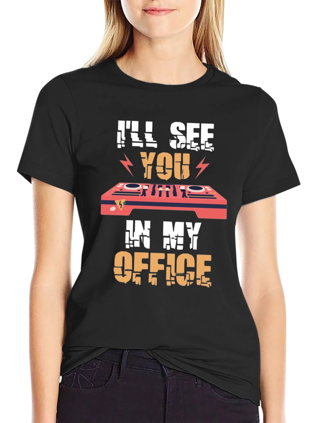 DJs Office T-Shirt - Ill See You There! product image 2