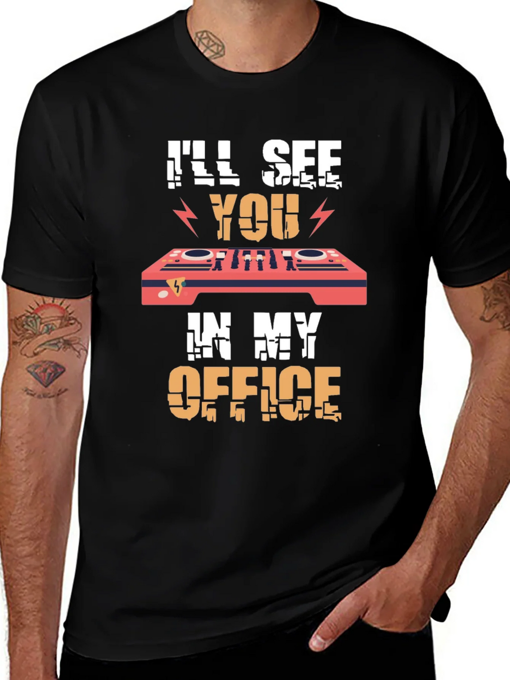 DJs Office T-Shirt - Ill See You There! product image 1