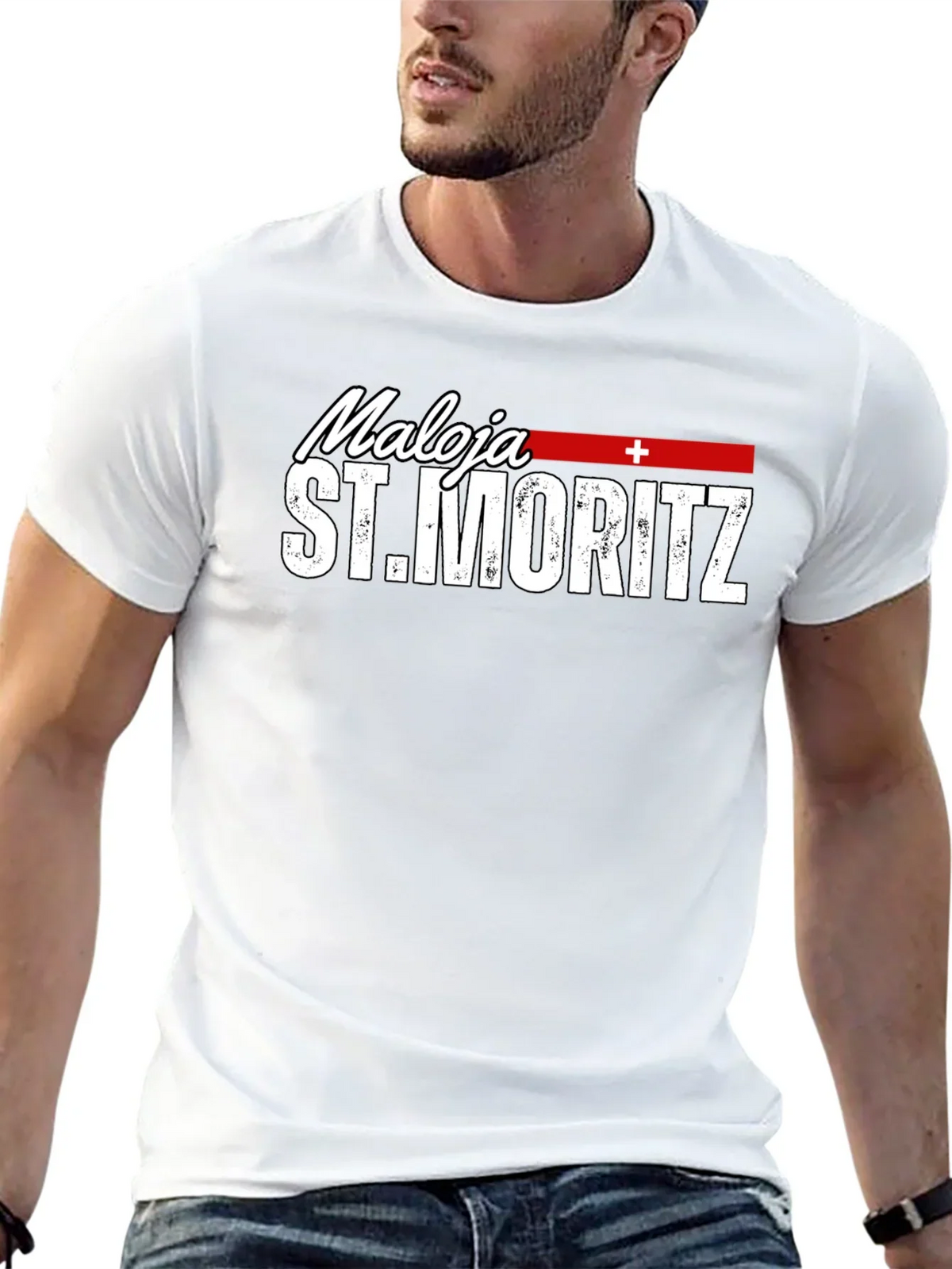 Maloja St. Moritz T-Shirt - Black Graphic Tee product image 12