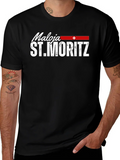 Maloja St. Moritz T-Shirt - Black Graphic Tee product image 1