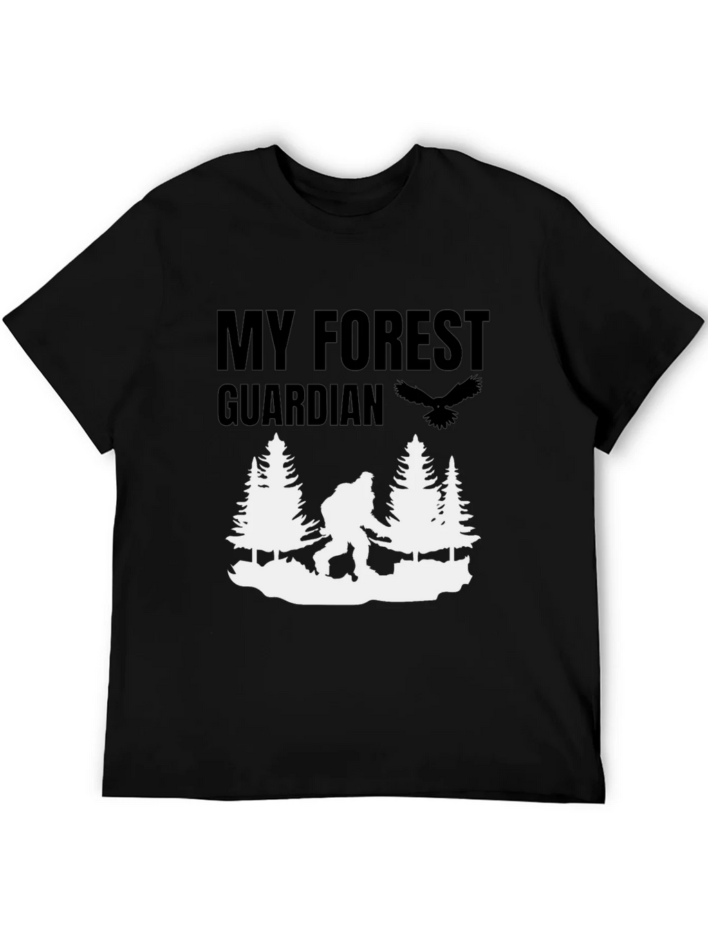 My Forest Guardian T-Shirt - Bigfoot Design product image 5