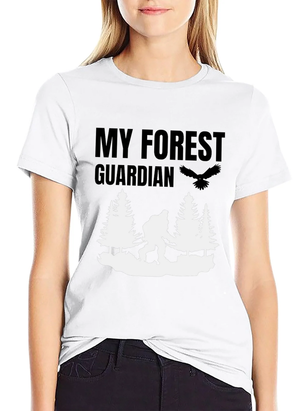 My Forest Guardian T-Shirt - Bigfoot Design product image 8