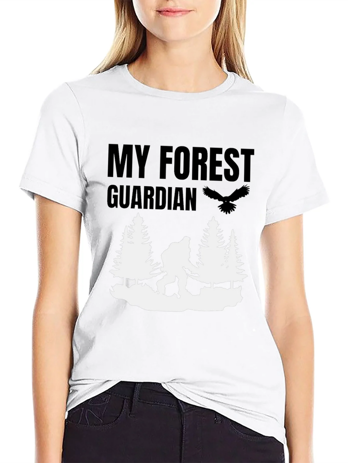 My Forest Guardian T-Shirt - Bigfoot Design product image 8
