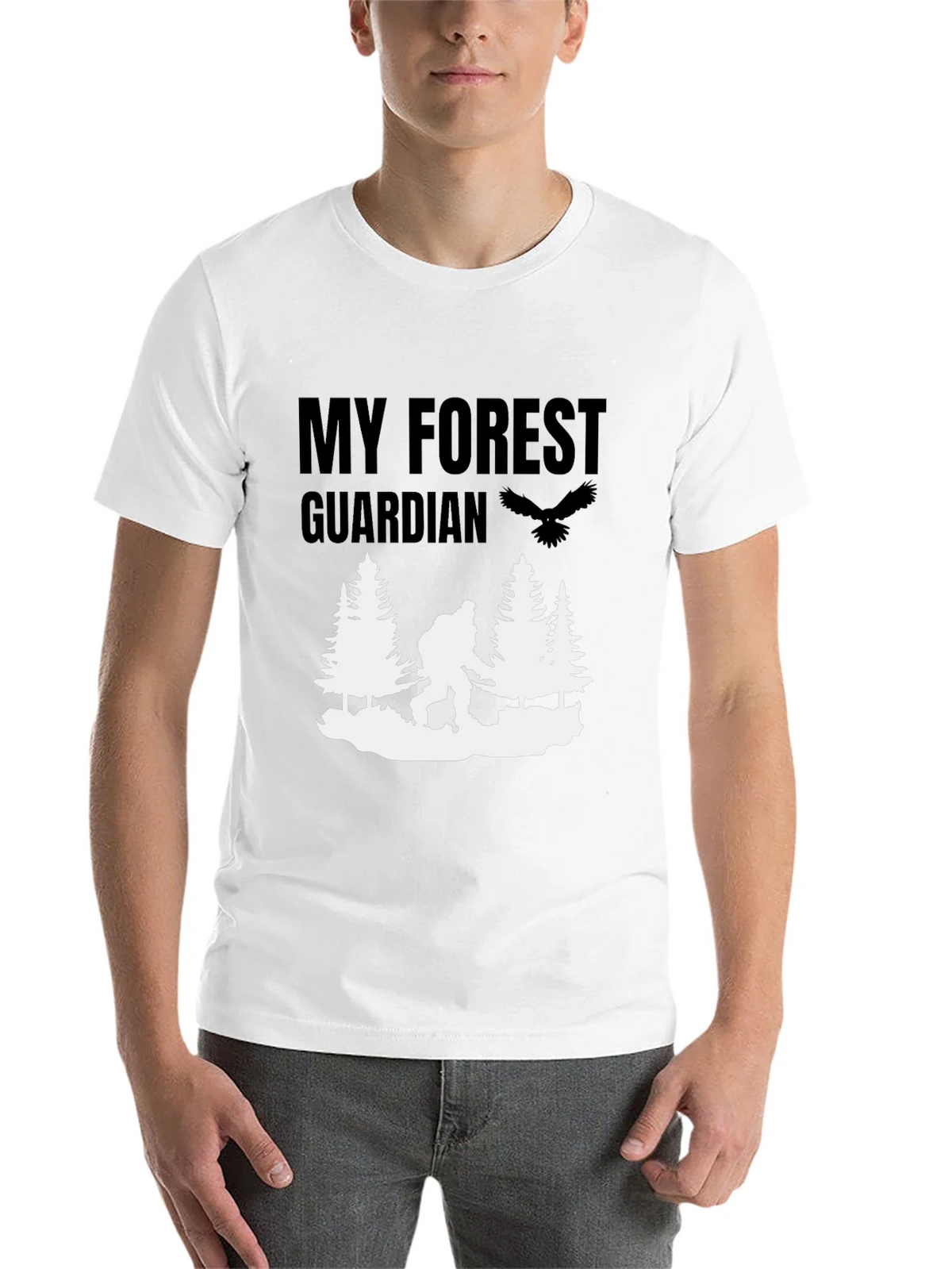 My Forest Guardian T-Shirt - Bigfoot Design product image 10