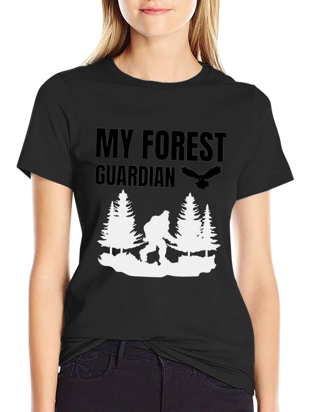 My Forest Guardian T-Shirt - Bigfoot Design product image 2