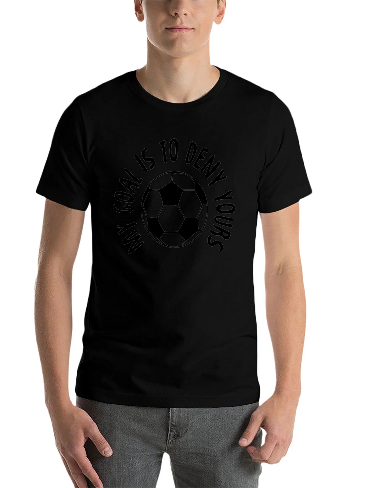 Soccer Goal T-Shirt - Deny Yours! product image 4