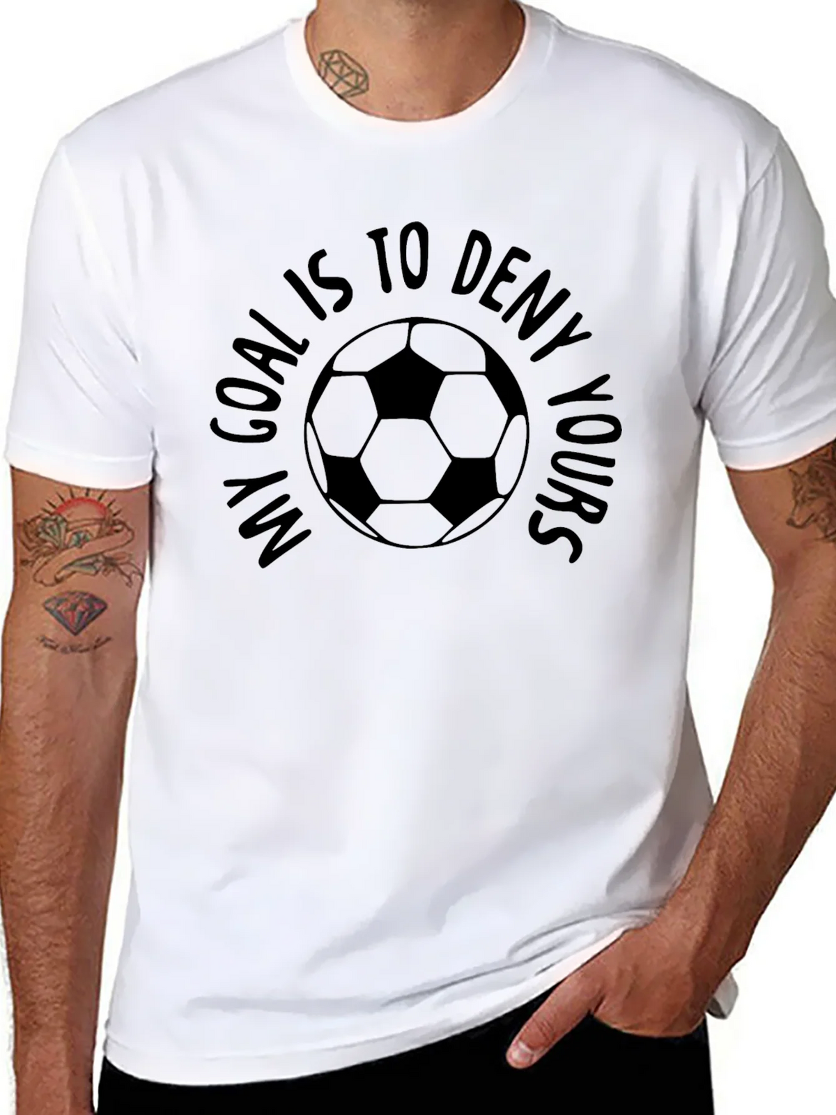 Soccer Goal T-Shirt - Deny Yours! product image 7