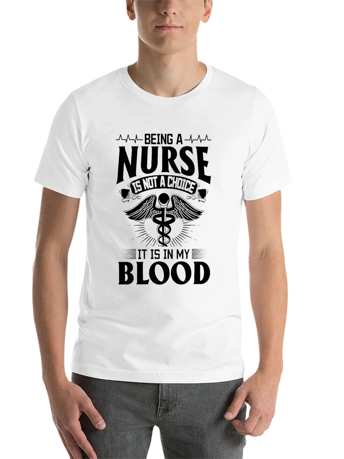 Nurse Blood T-Shirt - Healthcare Apparel product image 10