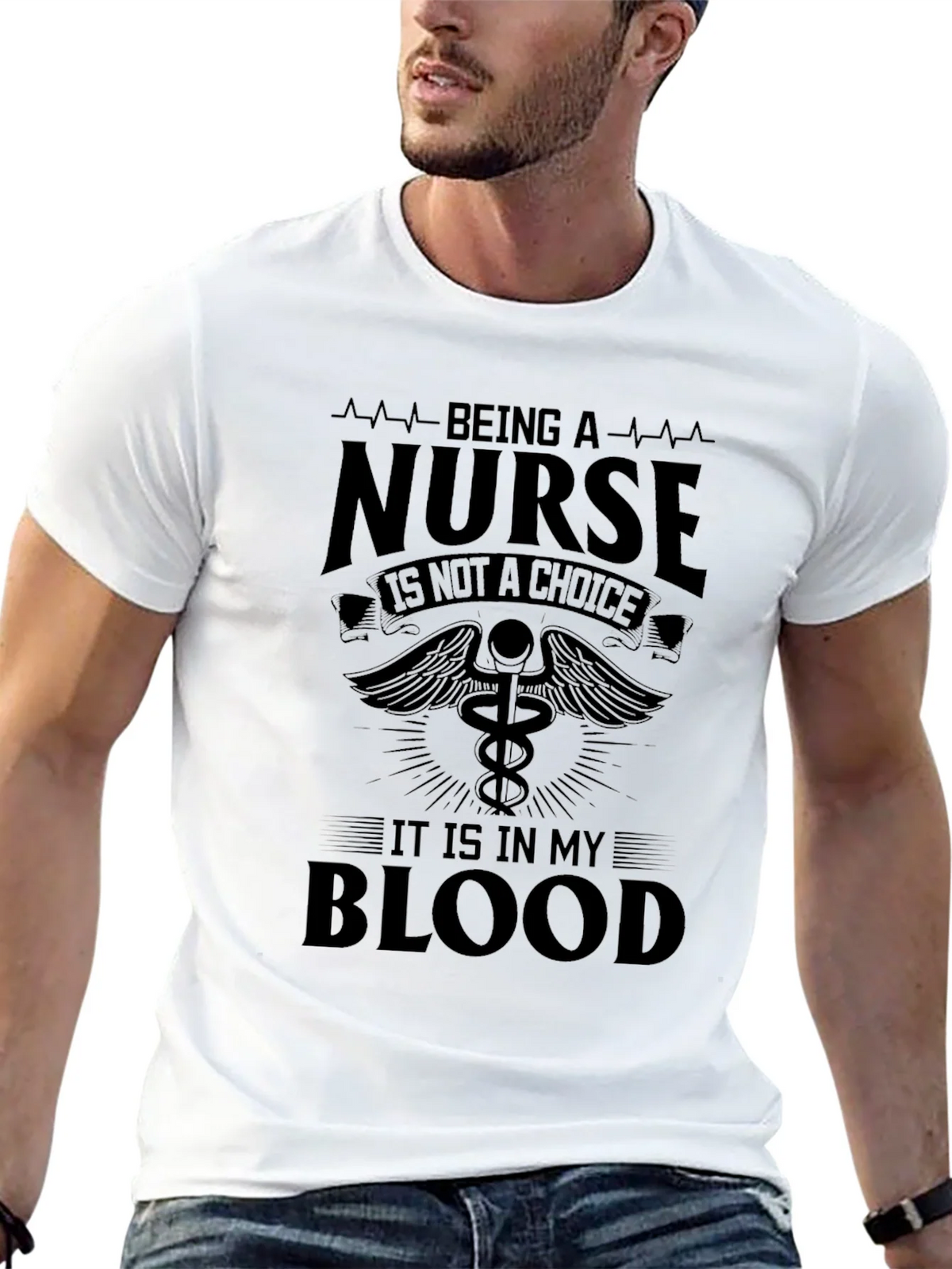 Nurse Blood T-Shirt - Healthcare Apparel product image 12