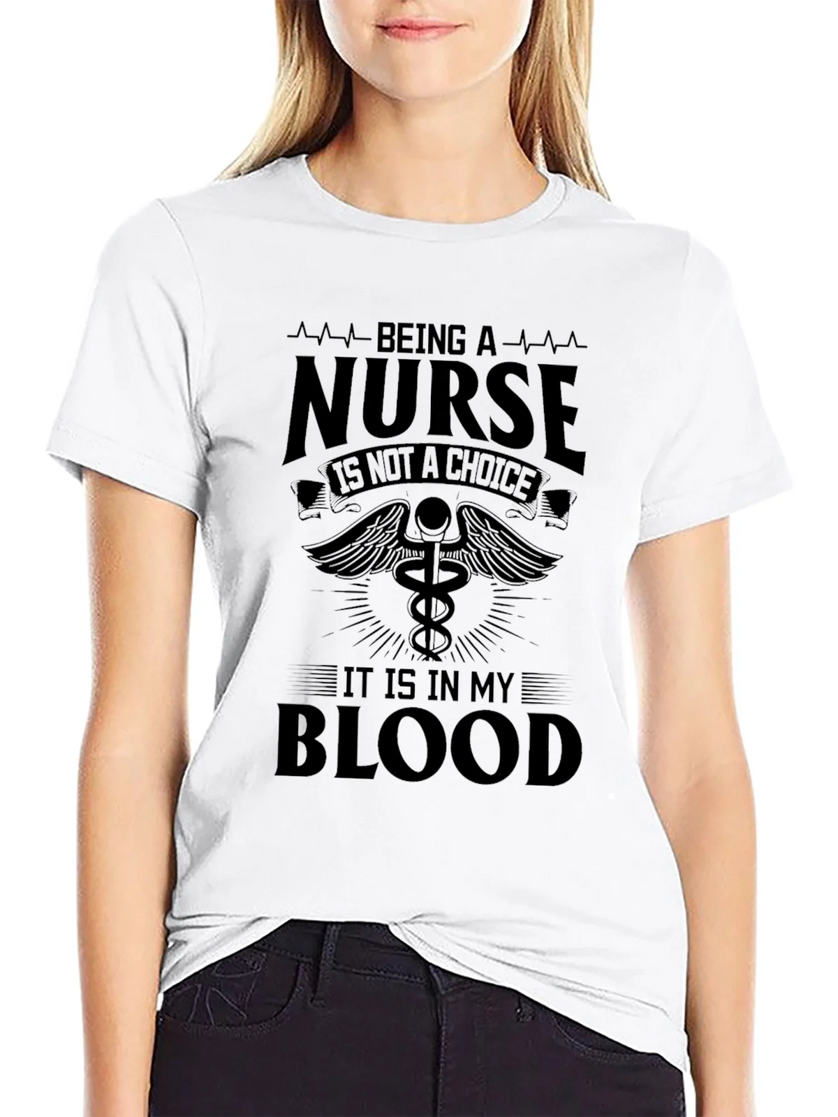 Nurse Blood T-Shirt - Healthcare Apparel product image 8
