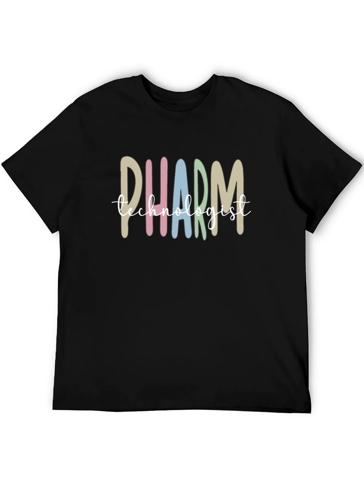 Pharm Technologist Black T-Shirt product image 5