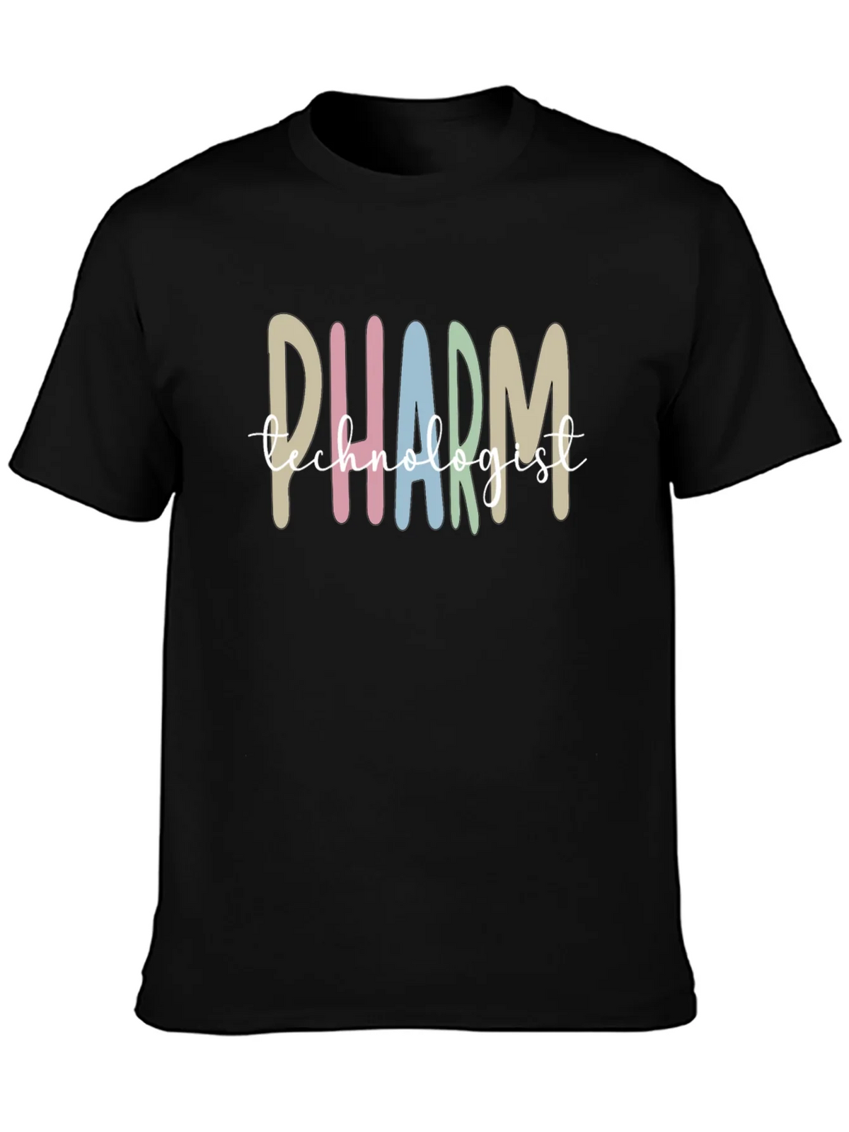 Pharm Technologist Black T-Shirt product image 3