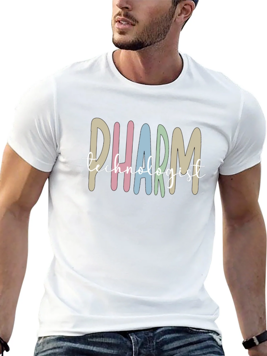 Pharm Technologist Black T-Shirt product image 12