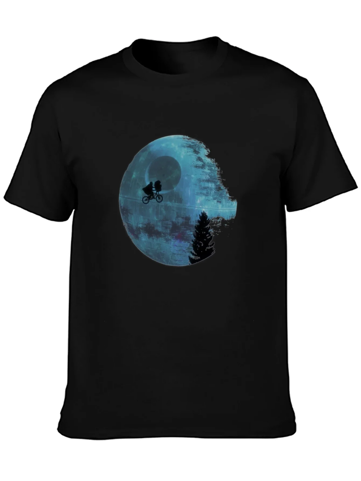 Star Wars Death E.T. Parody Black T-Shirt product image 3
