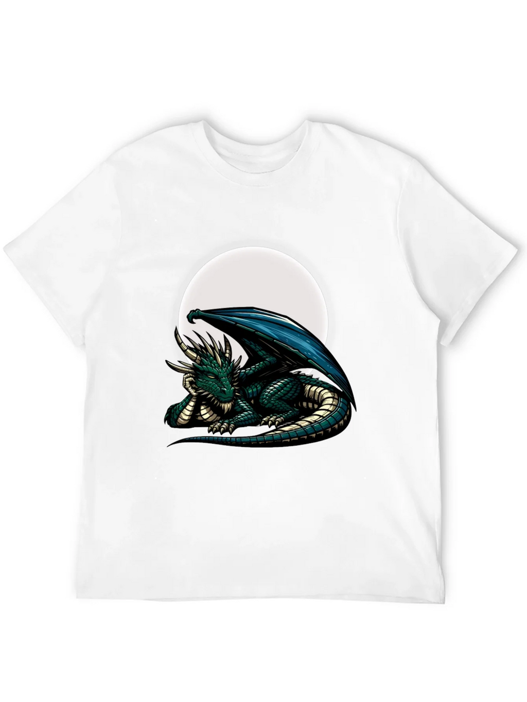 Dragon Moon Graphic Tee - Fantasy T-Shirt product image 11
