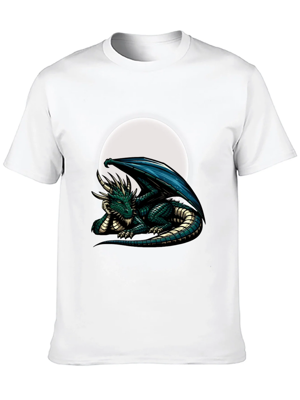 Dragon Moon Graphic Tee - Fantasy T-Shirt product image 9