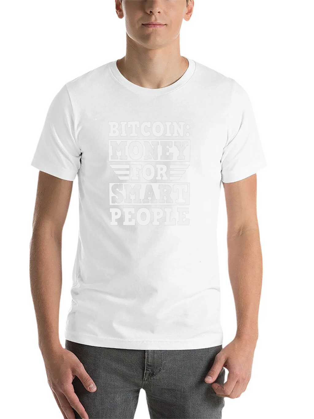 Bitcoin Money For Smart People Black T-Shirt product image 10