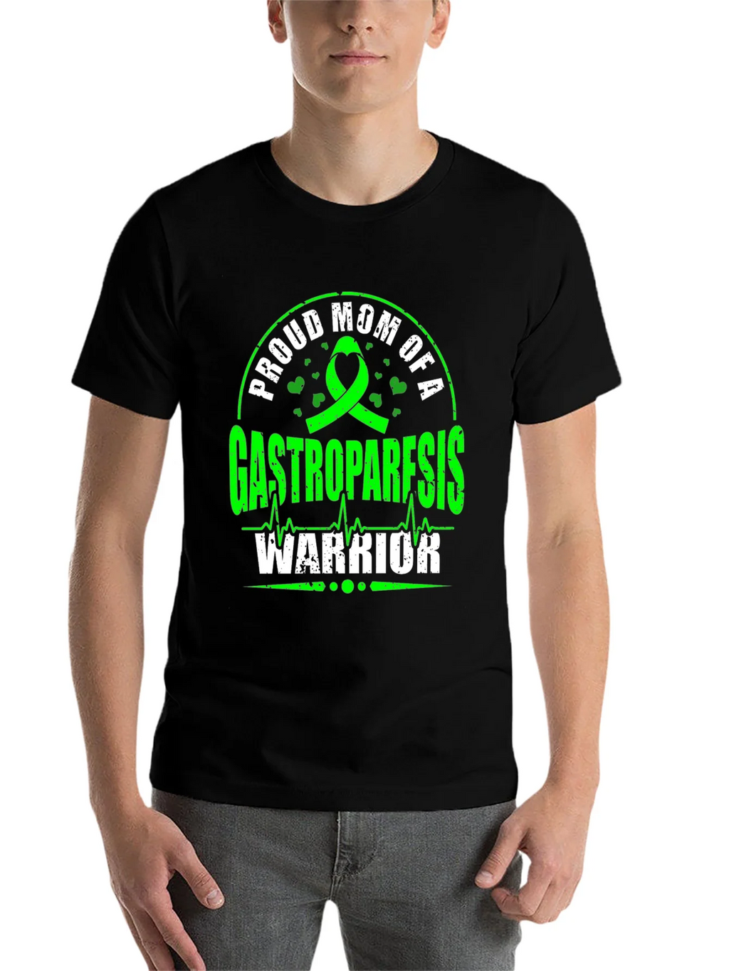 Gastroparesis Warrior Proud Mom T-Shirt product image 4