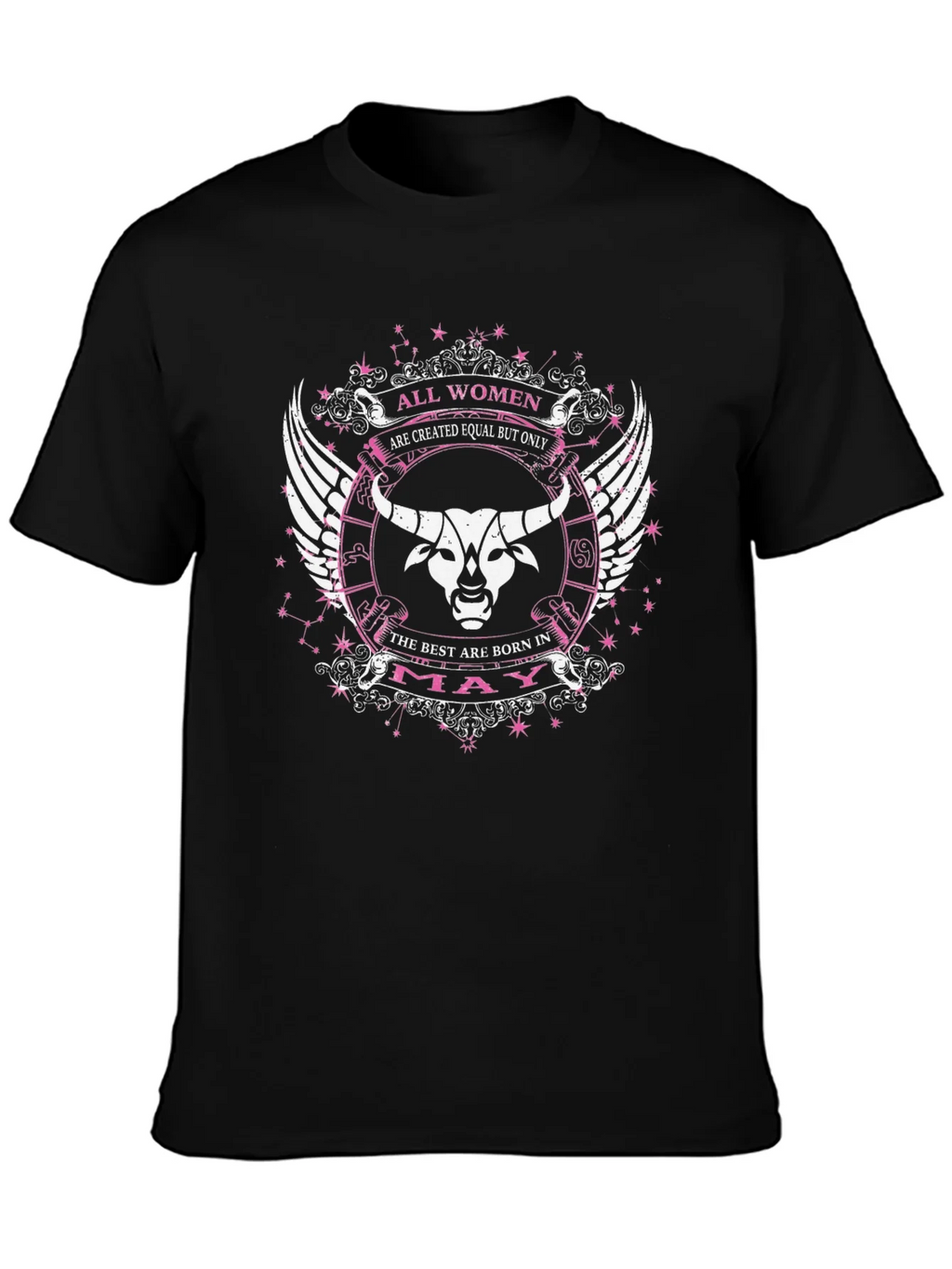 Women Born in May Zodiac Taurus T-Shirt product image 3