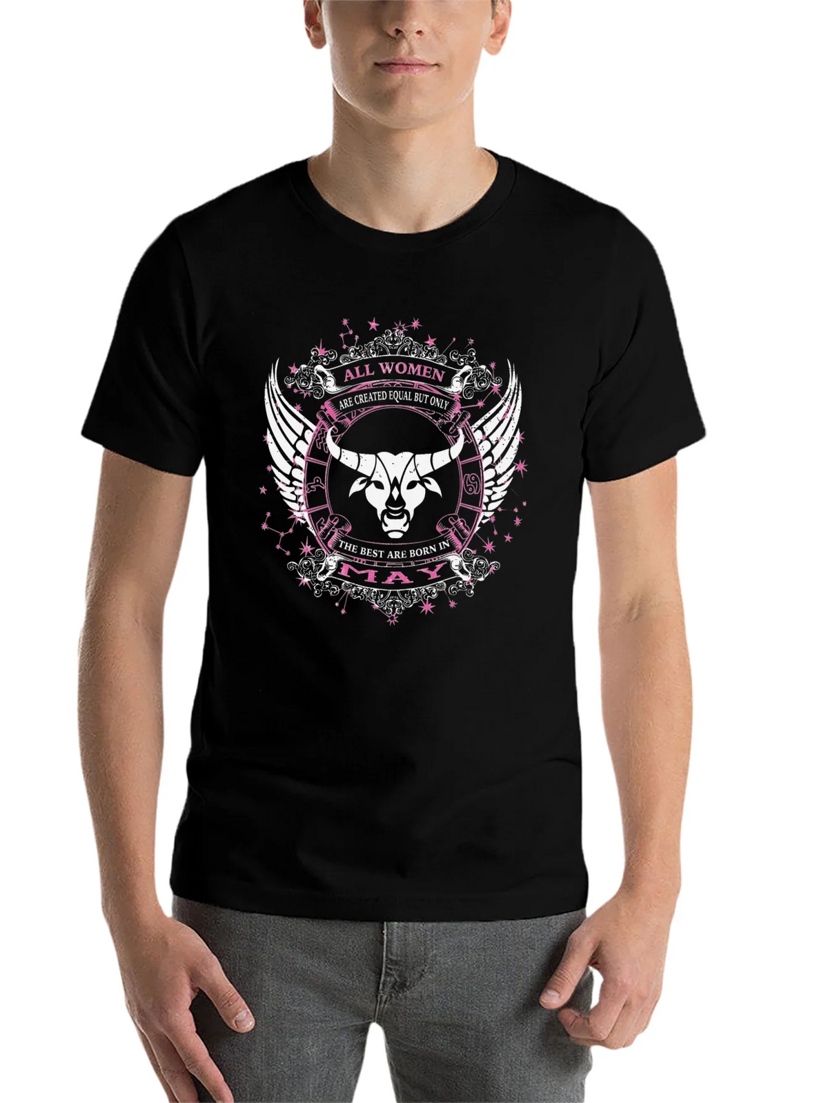 Women Born in May Zodiac Taurus T-Shirt product image 4