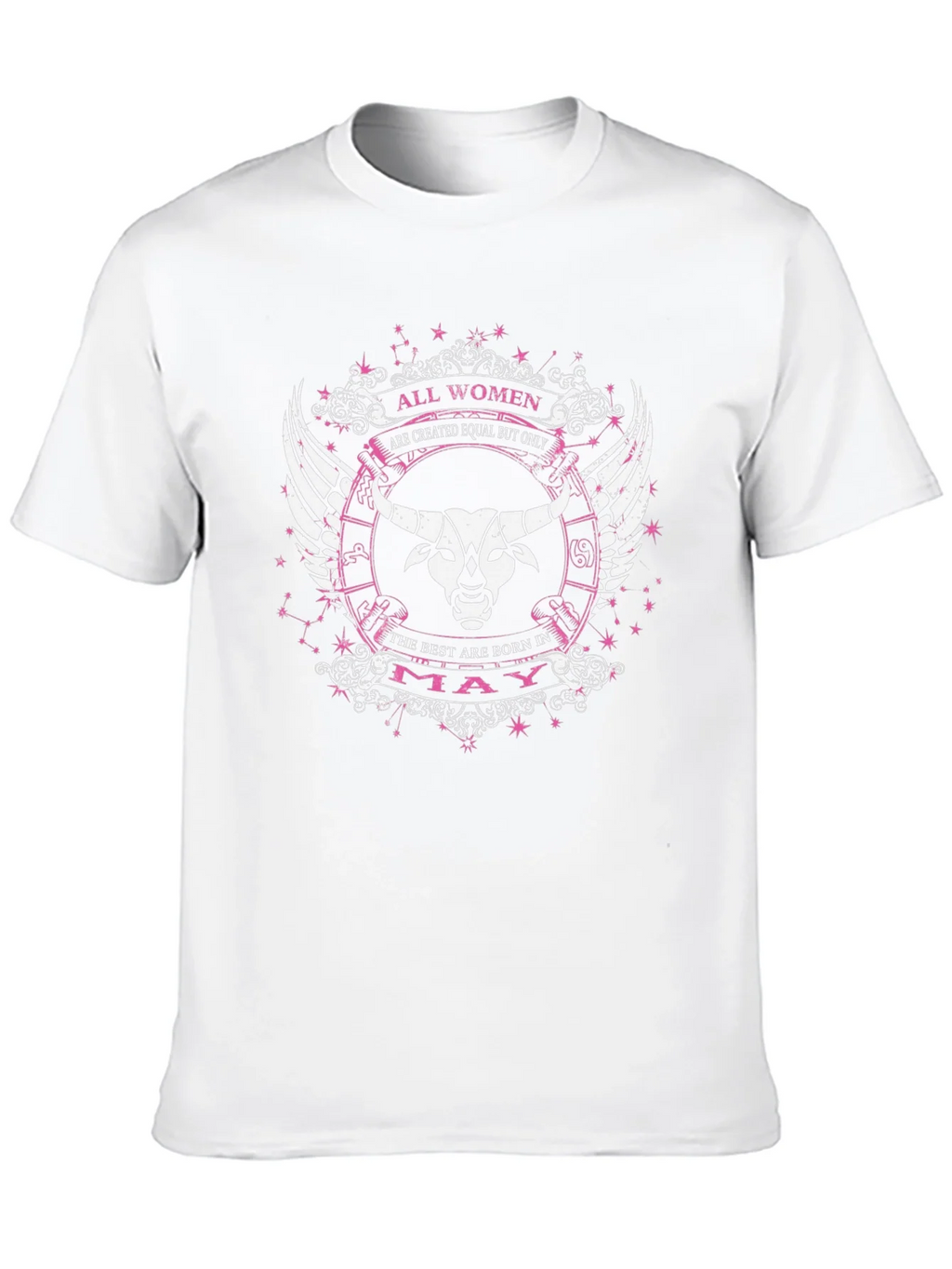 Women Born in May Zodiac Taurus T-Shirt product image 9