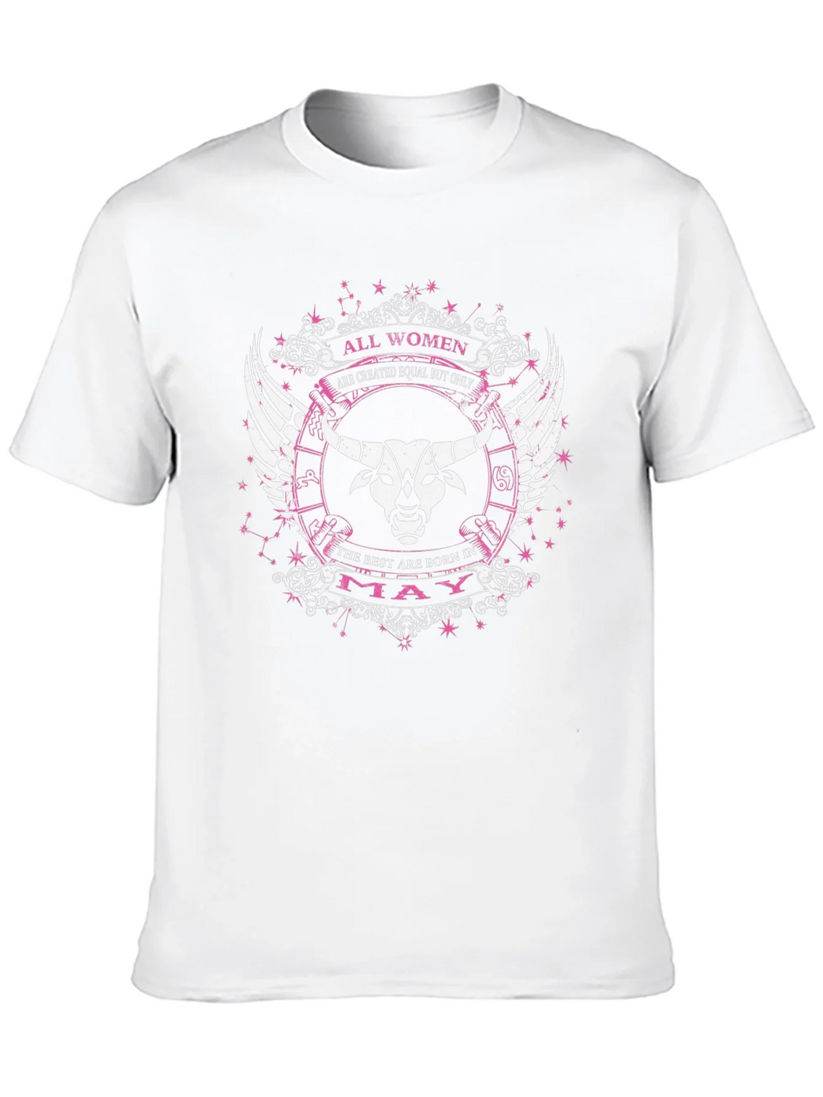 Women Born in May Zodiac Taurus T-Shirt product image 9