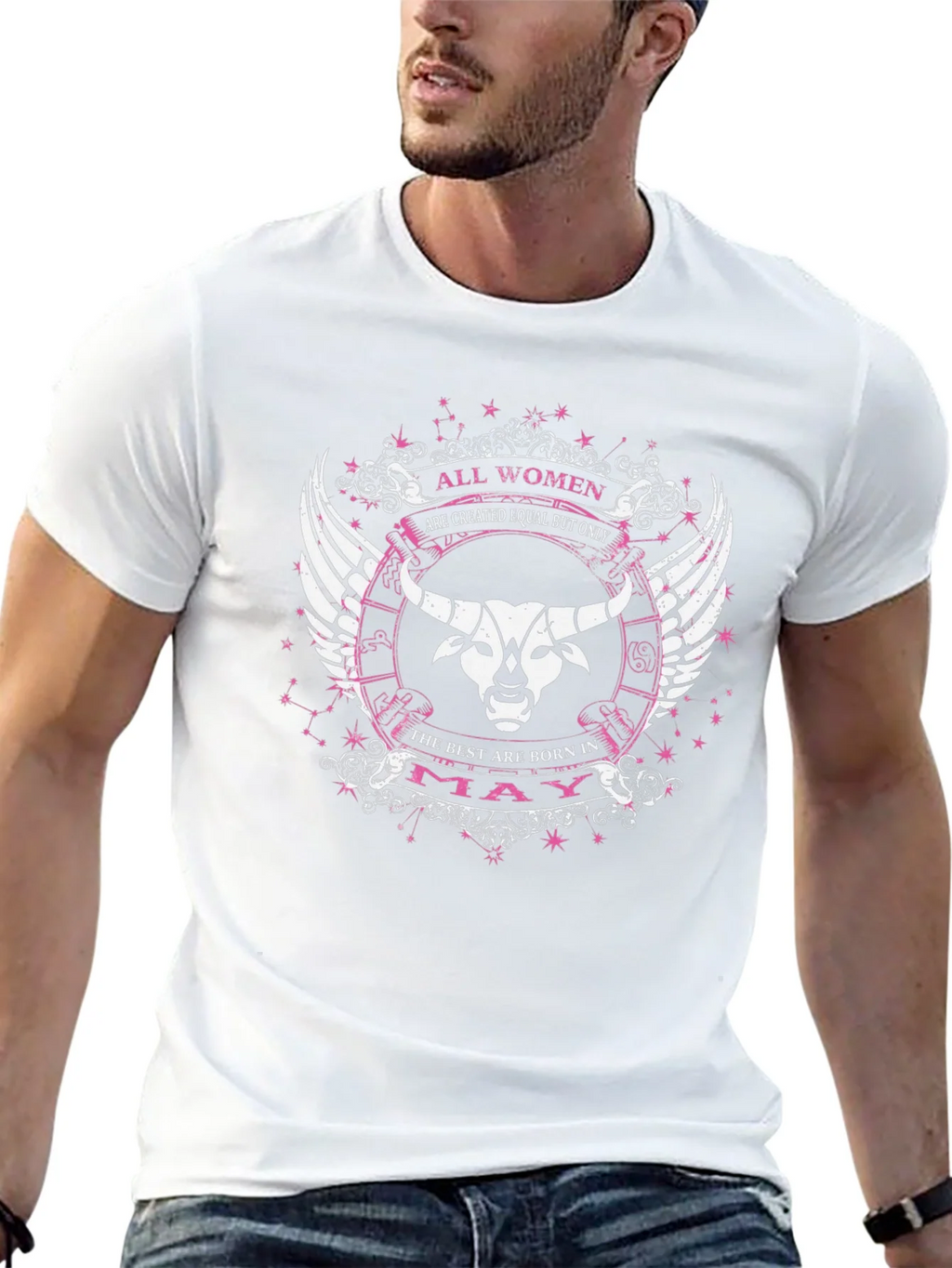 Women Born in May Zodiac Taurus T-Shirt product image 12