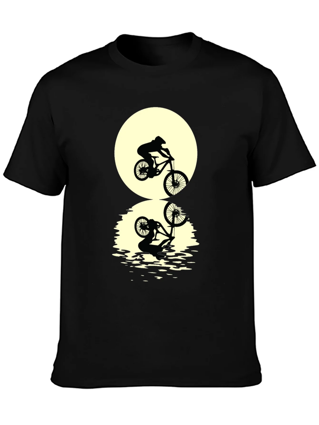 Mountain Bike Silhouette Graphic Tee product image 3