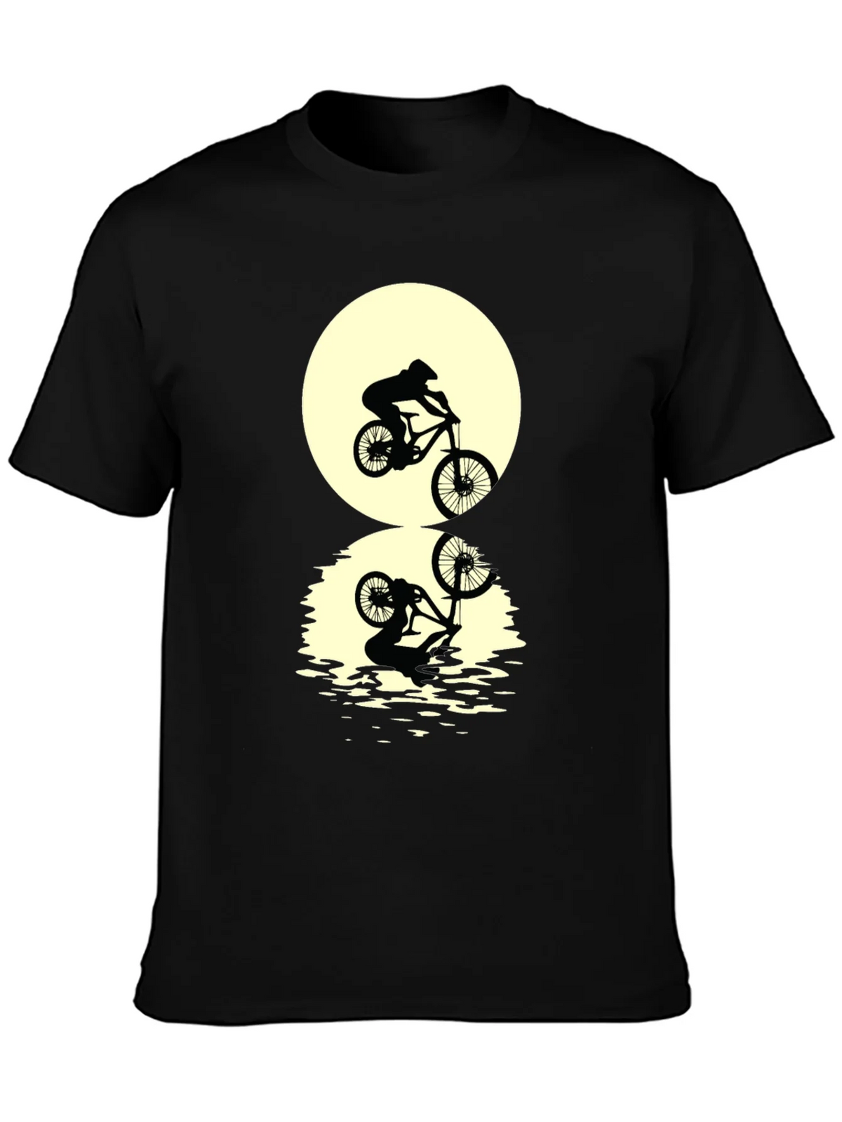 Mountain Bike Silhouette Graphic Tee product image 3