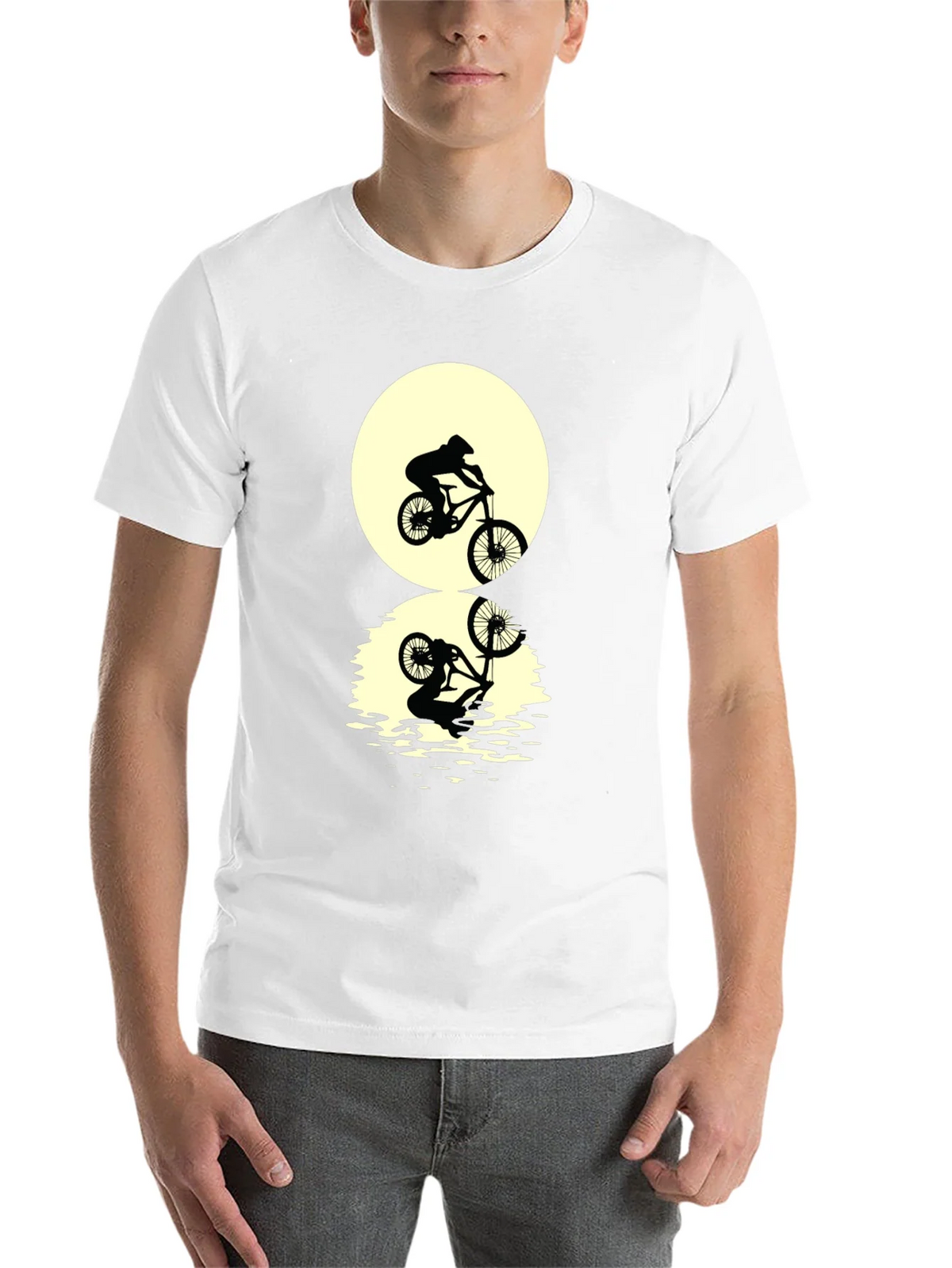 Mountain Bike Silhouette Graphic Tee product image 10