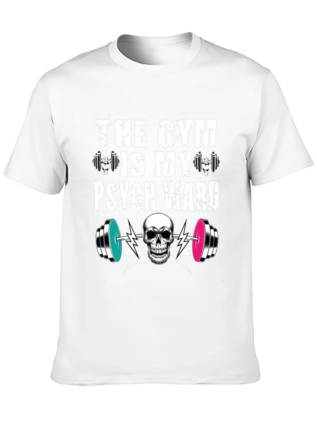 Gym is My Psych Ward T-Shirt product image 9