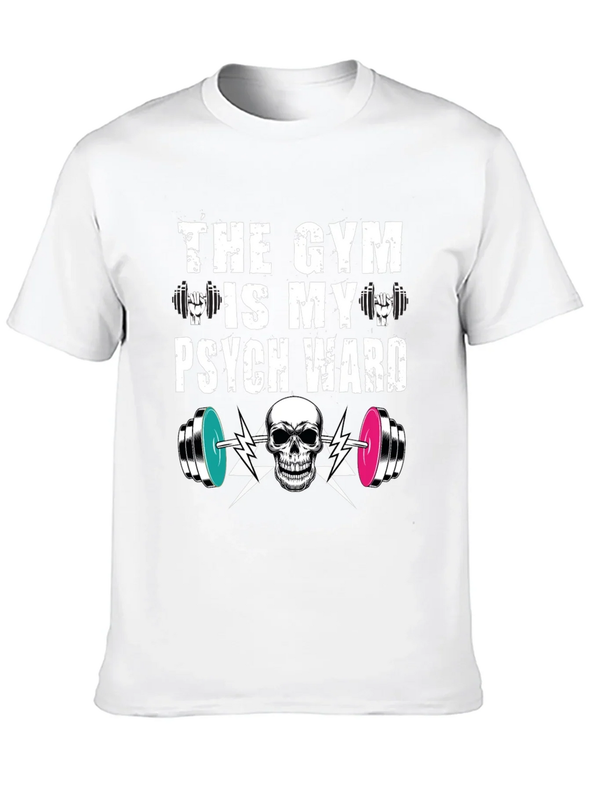 Gym is My Psych Ward T-Shirt product image 9