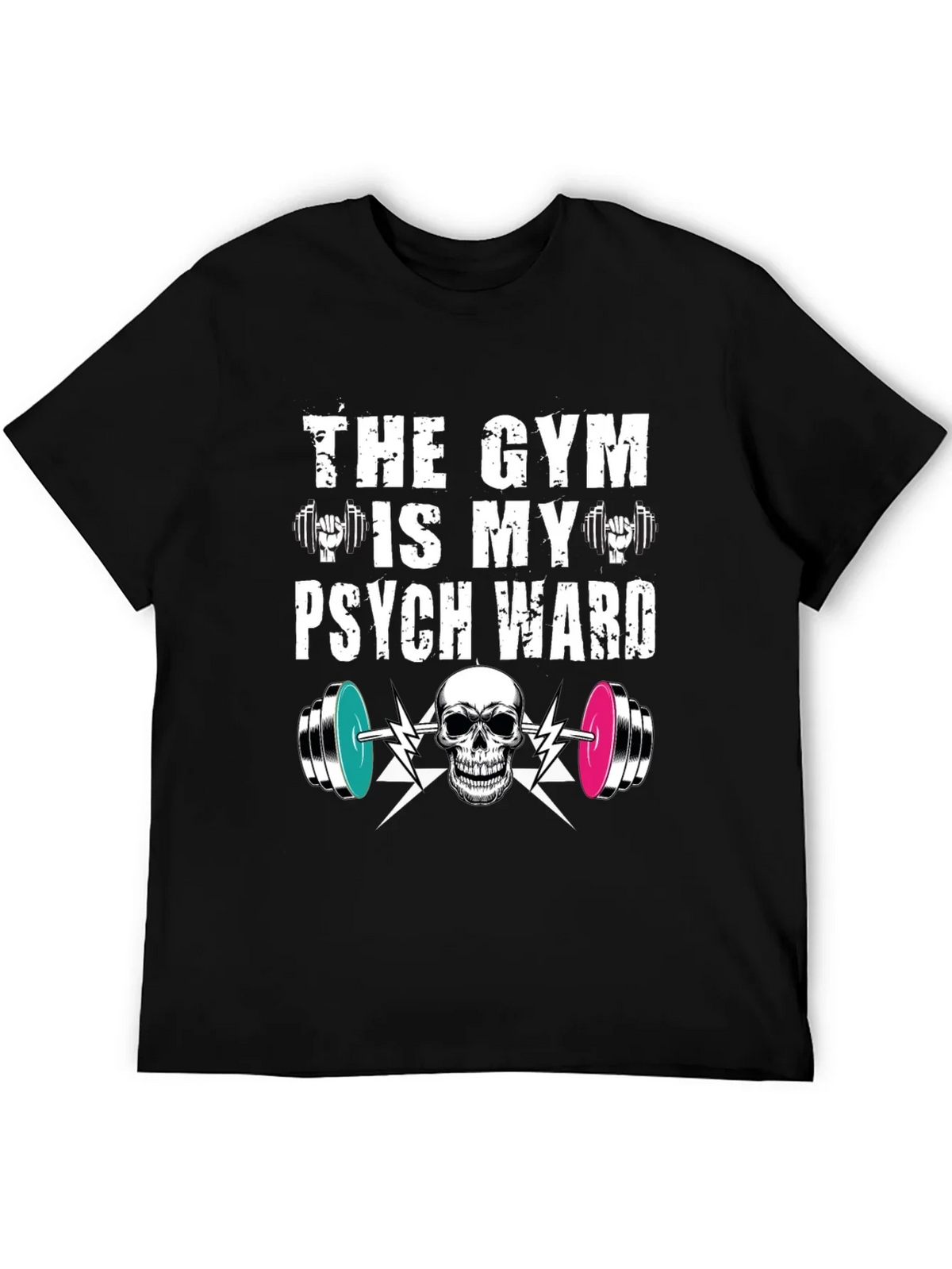 Gym is My Psych Ward T-Shirt product image 5