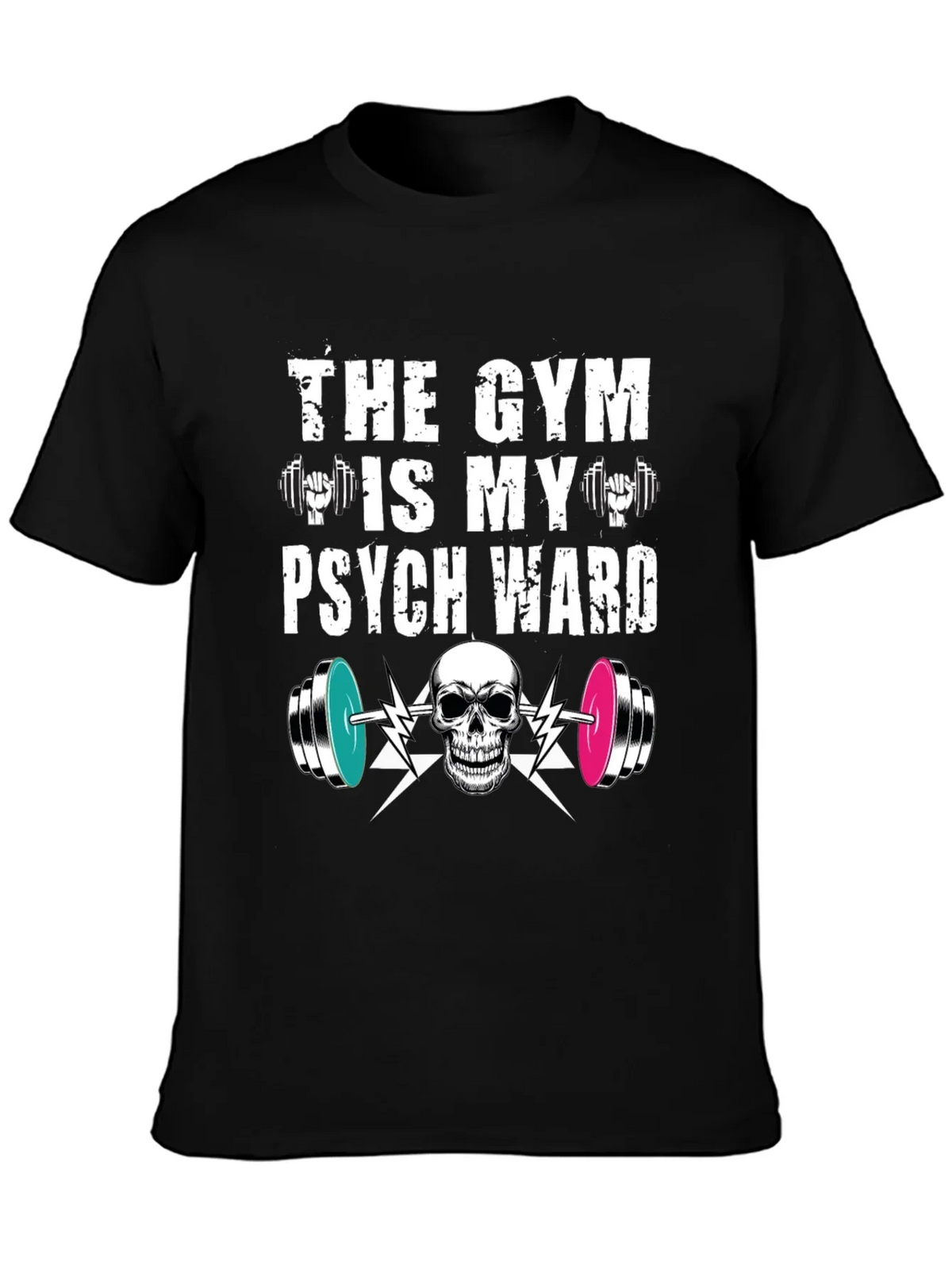 Gym is My Psych Ward T-Shirt product image 3