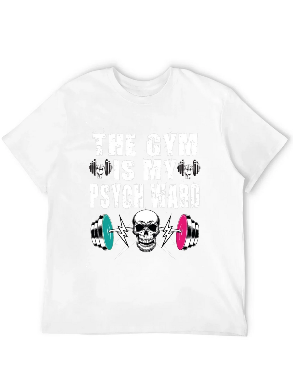 Gym is My Psych Ward T-Shirt product image 11