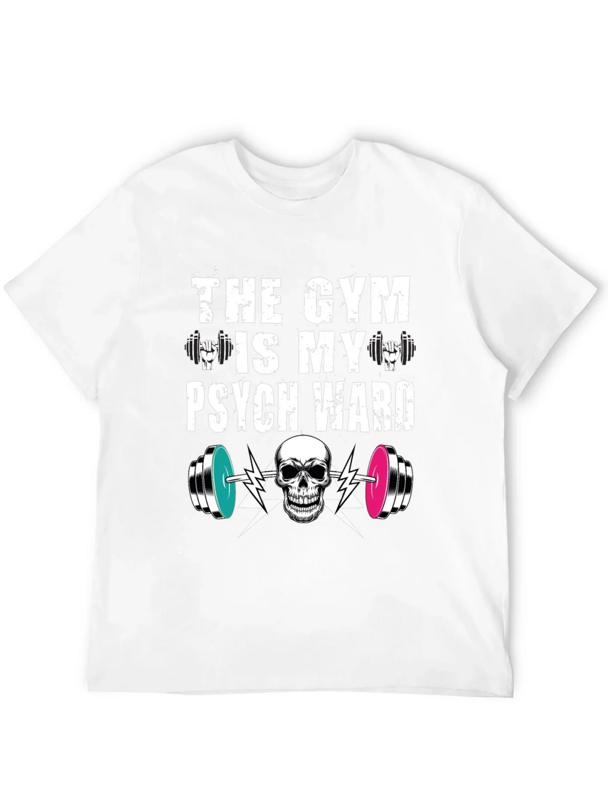 Gym is My Psych Ward T-Shirt product image 11