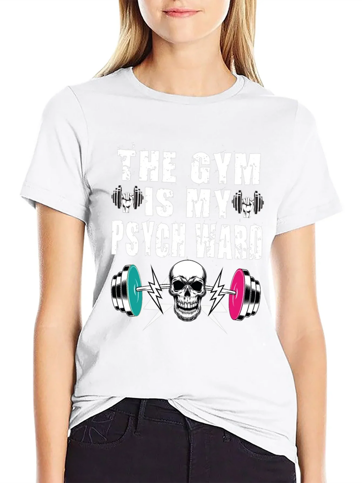 Gym is My Psych Ward T-Shirt product image 8