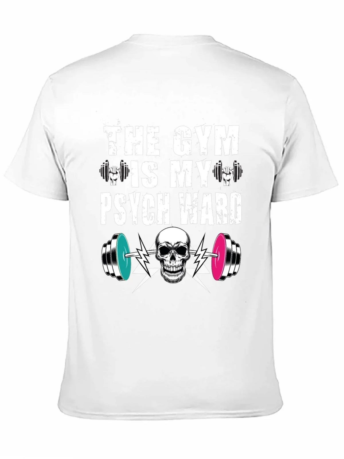 Gym is My Psych Ward T-Shirt product image 10