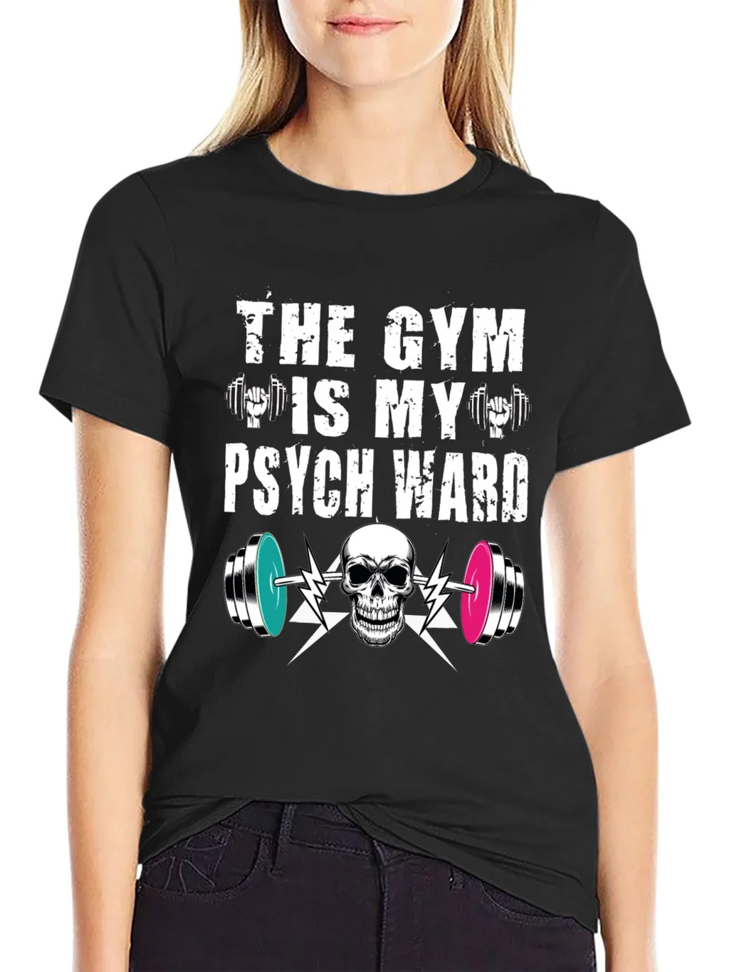 Gym is My Psych Ward T-Shirt product image 2