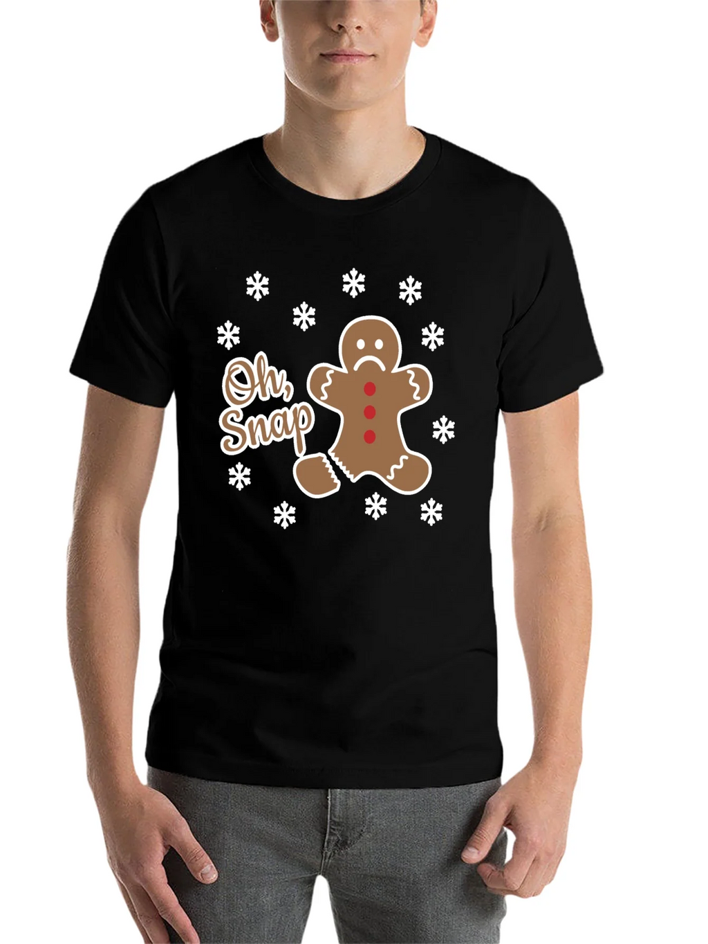 Oh Snap! Gingerbread T-Shirt product image 4