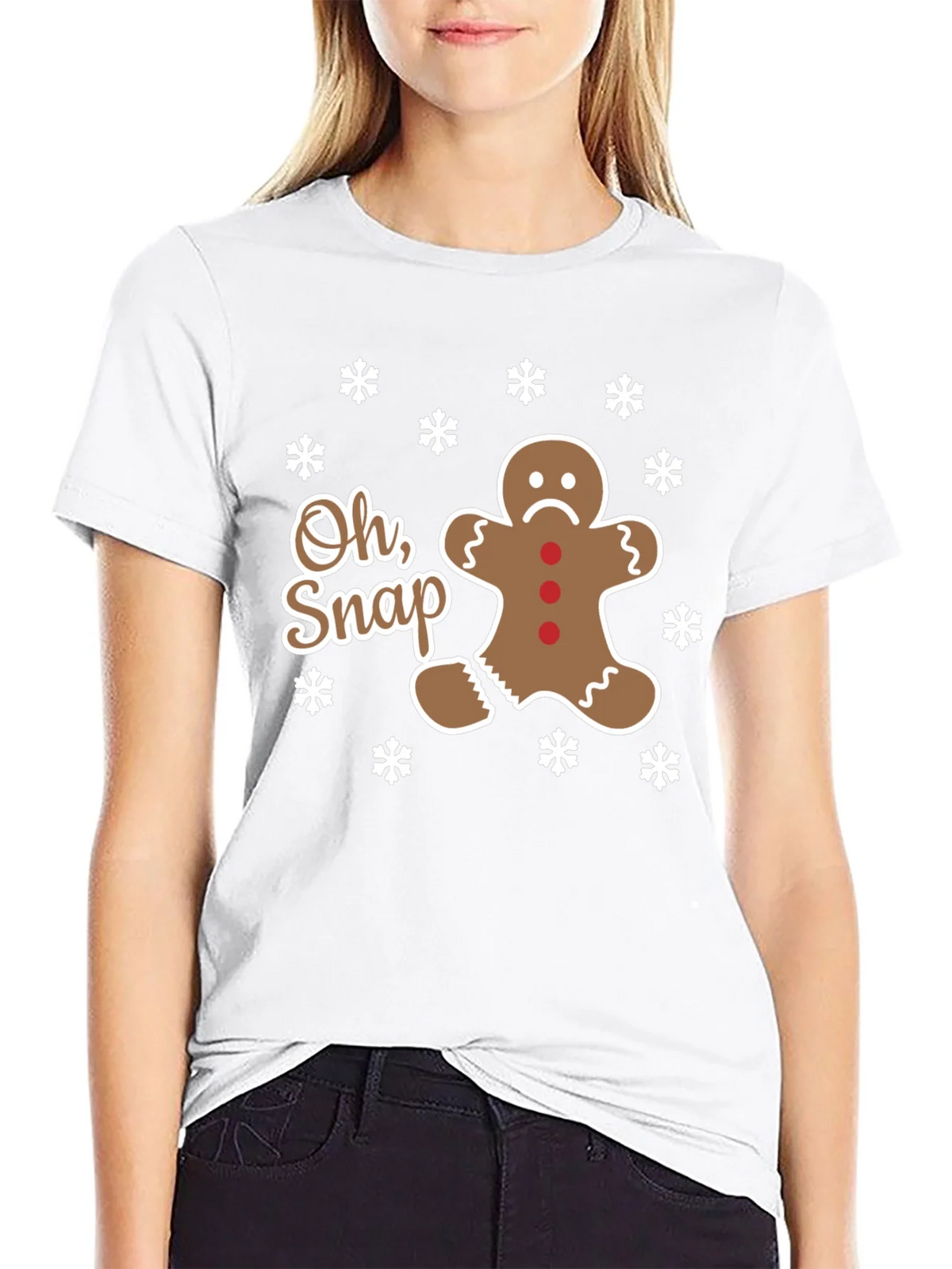 Oh Snap! Gingerbread T-Shirt product image 8