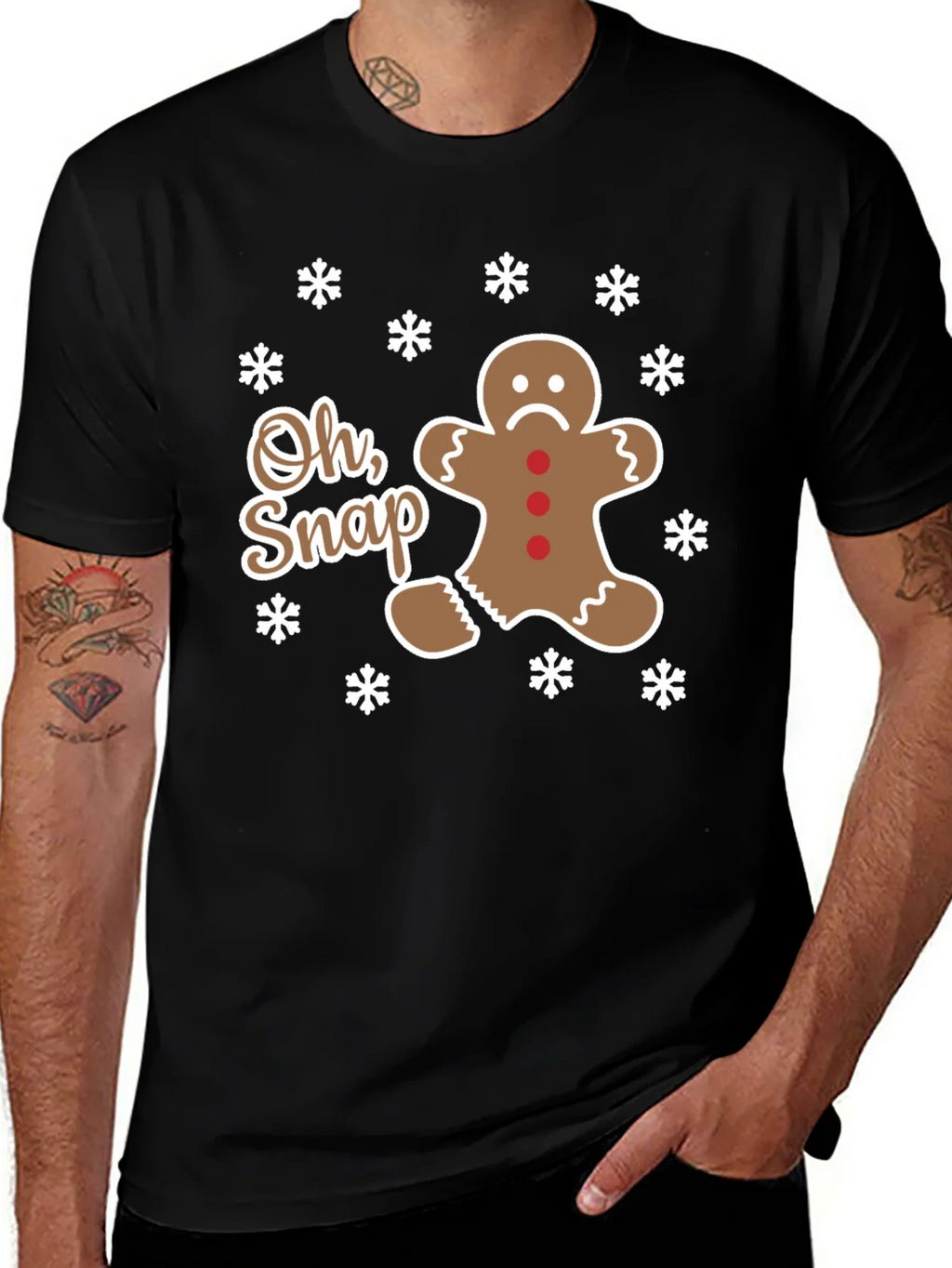 Oh Snap! Gingerbread T-Shirt product image 1