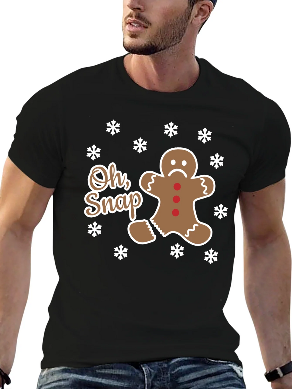 Oh Snap! Gingerbread T-Shirt product image 6