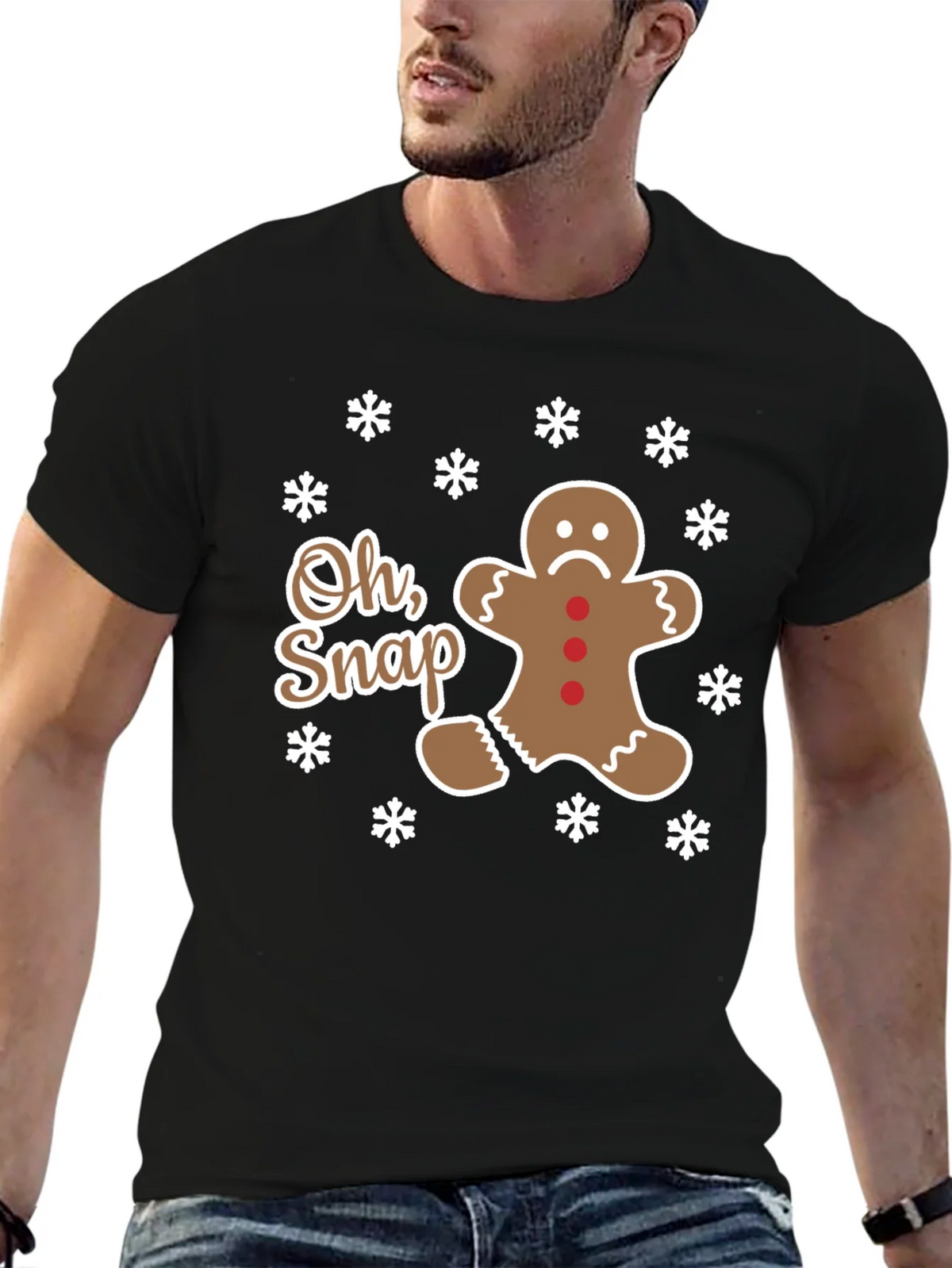 Oh Snap! Gingerbread T-Shirt product image 6
