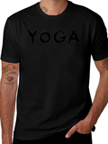 Yoga Graphic Tee - Mens Black T-Shirt product image 1