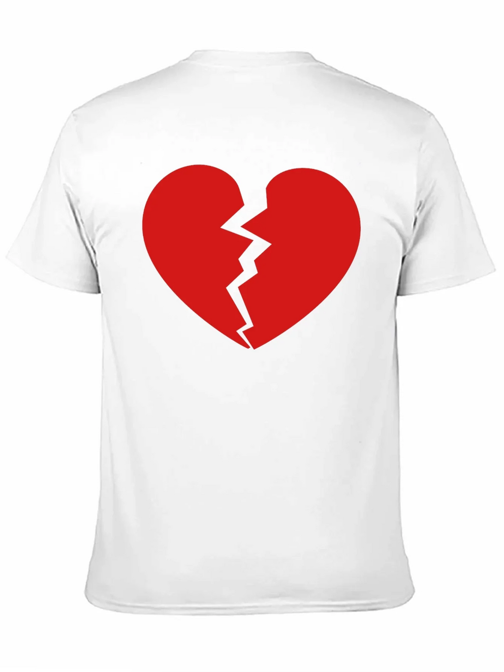 Broken Heart Graphic Tee - Black Cotton T-Shirt product image 10