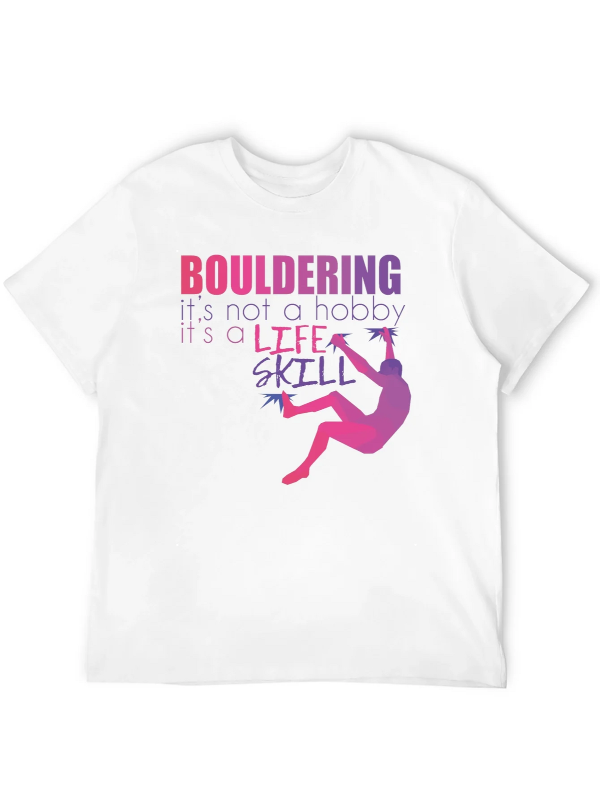 Bouldering Life Skill Graphic Tee product image 11