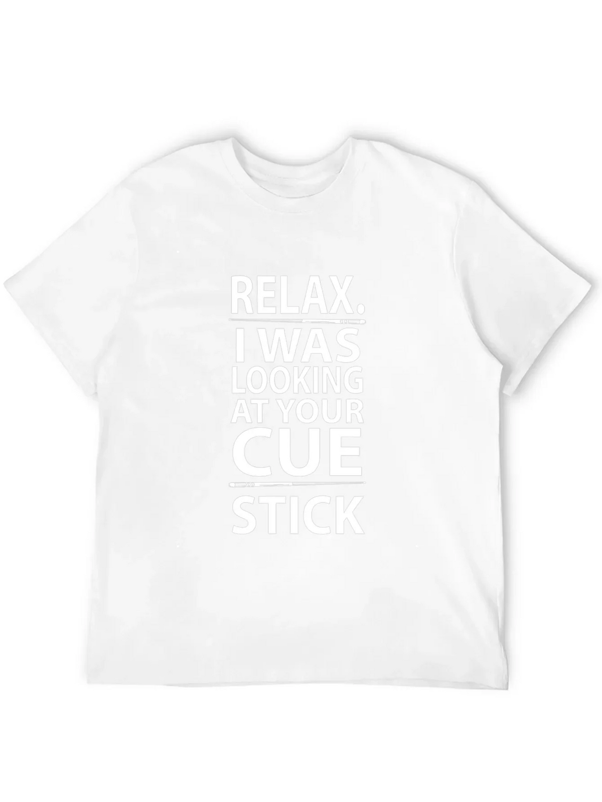 Relax Cue Stick T-Shirt - Novelty Billiards Tee product image 11